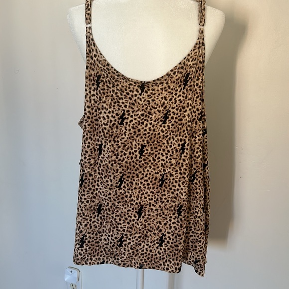 NWT Torrid Leopard Bolts Swing Cami - Picture 6 of 7